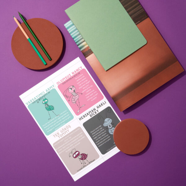 OTOMATİK NEGATİF DÜŞÜNCELER KART SETİ(DİJİTALDİR)