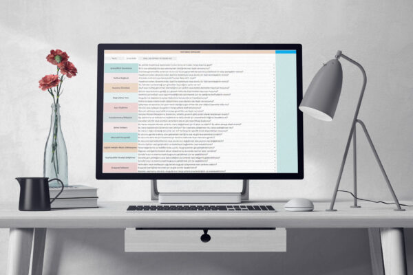 ŞEMA TERAPİ 550 SORU EXCEL PROGRAM (DİJİTALDİR)