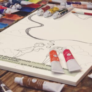 My mockup 251 from Vintage Art Desk Mockups AFFETME YÖNTEMLERİ(PDF DİR)