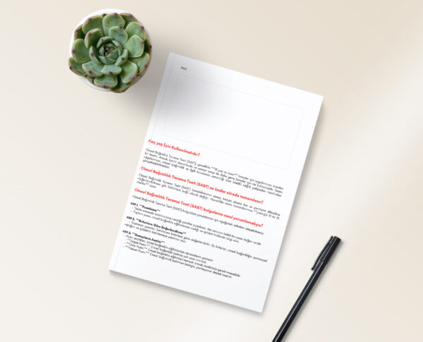 Cinsel Bağımlılık Tarama Testi SAST (PDF DİR)