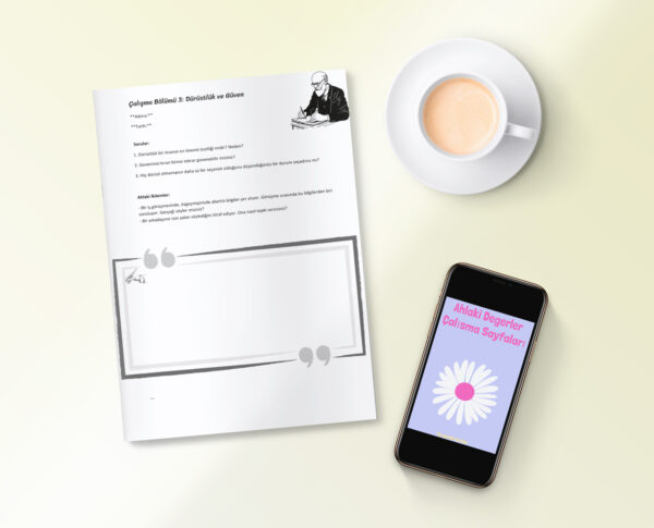 Ahlaki Degerler Çalışma Sayfaları(PDF DİR)