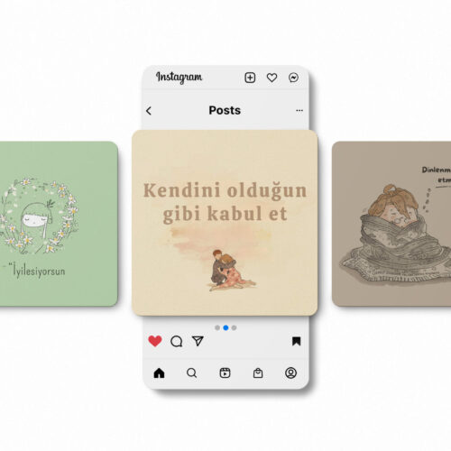 TERAPİST RENKLERİN DANSI SOSYAL MEDYA PAKET(DİJİTAL)