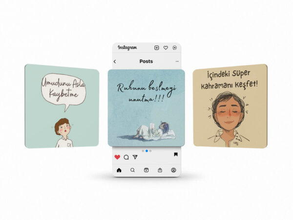 TERAPİST RENKLERİN DANSI SOSYAL MEDYA PAKET(DİJİTAL)